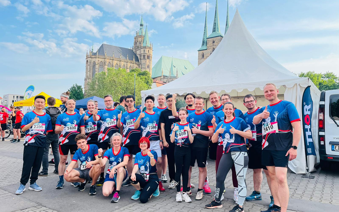 „Ansteckungsgefahr“ – Freudiger Mannschaftsgeist beim 14. Run Thüringer Unternehmenslauf