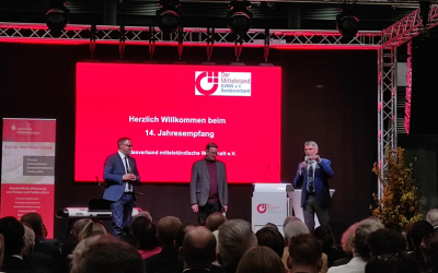 14. Jahresempfang des Thüringer Mittelstandes unter dem Motto: „Gemeinsam sind wir stark“