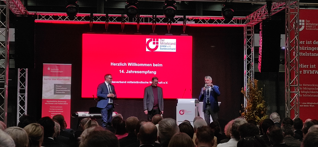 14. Jahresempfang des Thüringer Mittelstandes unter dem Motto: „Gemeinsam sind wir stark“